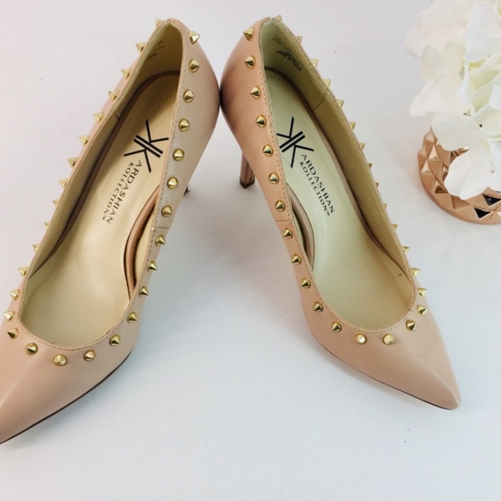 Nude Kardashian Kollection heels 9